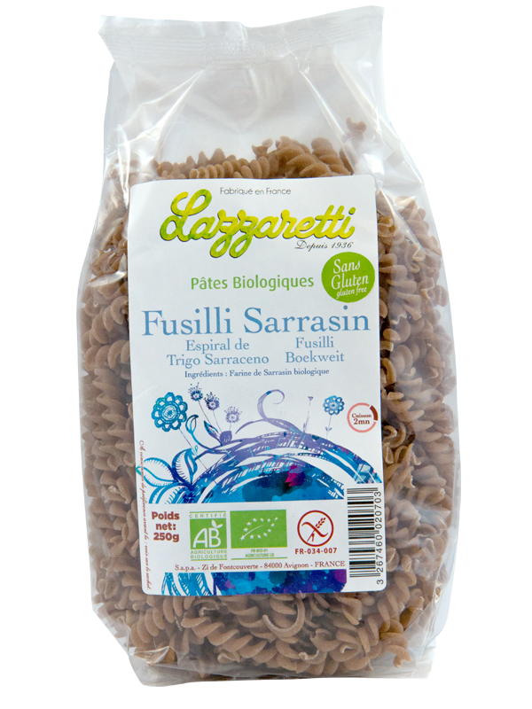 Fusilli 100% Sarrasin - Lazzaretti