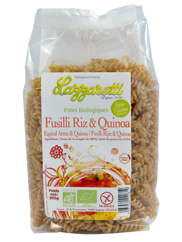 Fusilli Riz et Quinoa - Lazzaretti