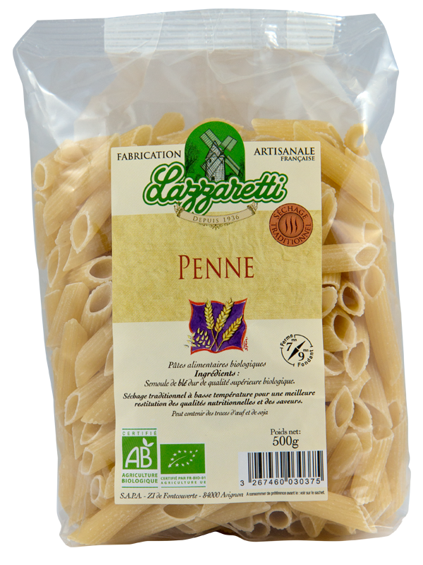 Pâtes - Penne Semi complètes