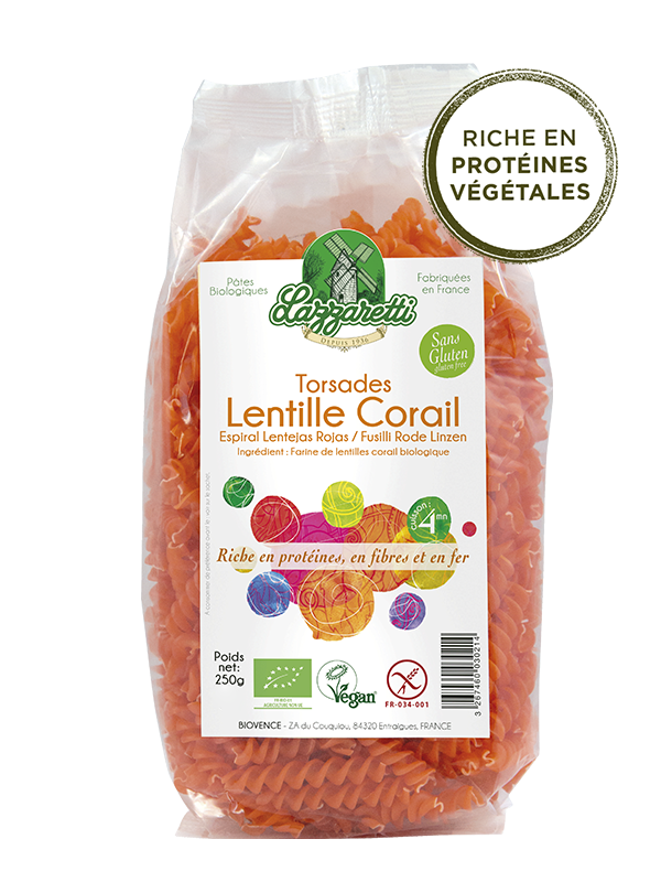 Torsades Lentille Corail - Lazzaretti