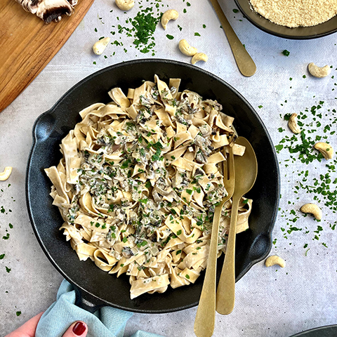 Tagliatelles-petit-epeautre-champignons_parmesan-vegetal-