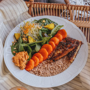 salade couscous châtaigne